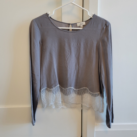 Aritzia Silk Blouse - Picture 1 of 4